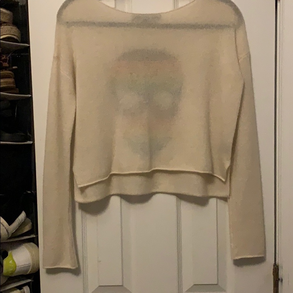 Skull cashmere sweater